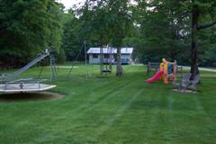 The playground with lots of room to run